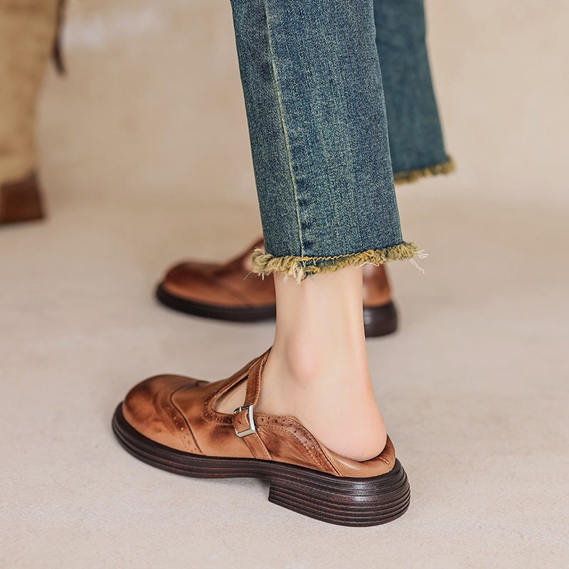 Carla™ | Elegante leren schoen