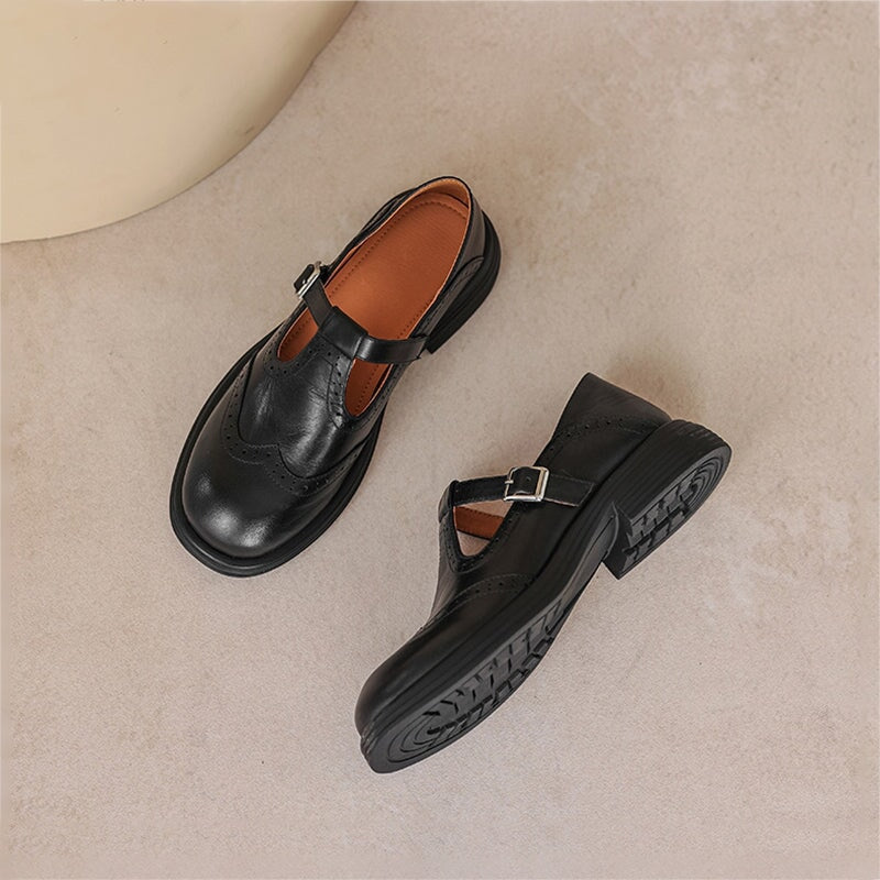Carla™ | Elegante leren schoen