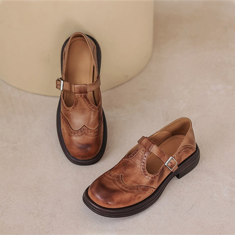 Carla™ | Elegante leren schoen