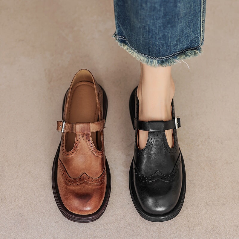 Carla™ | Elegante leren schoen