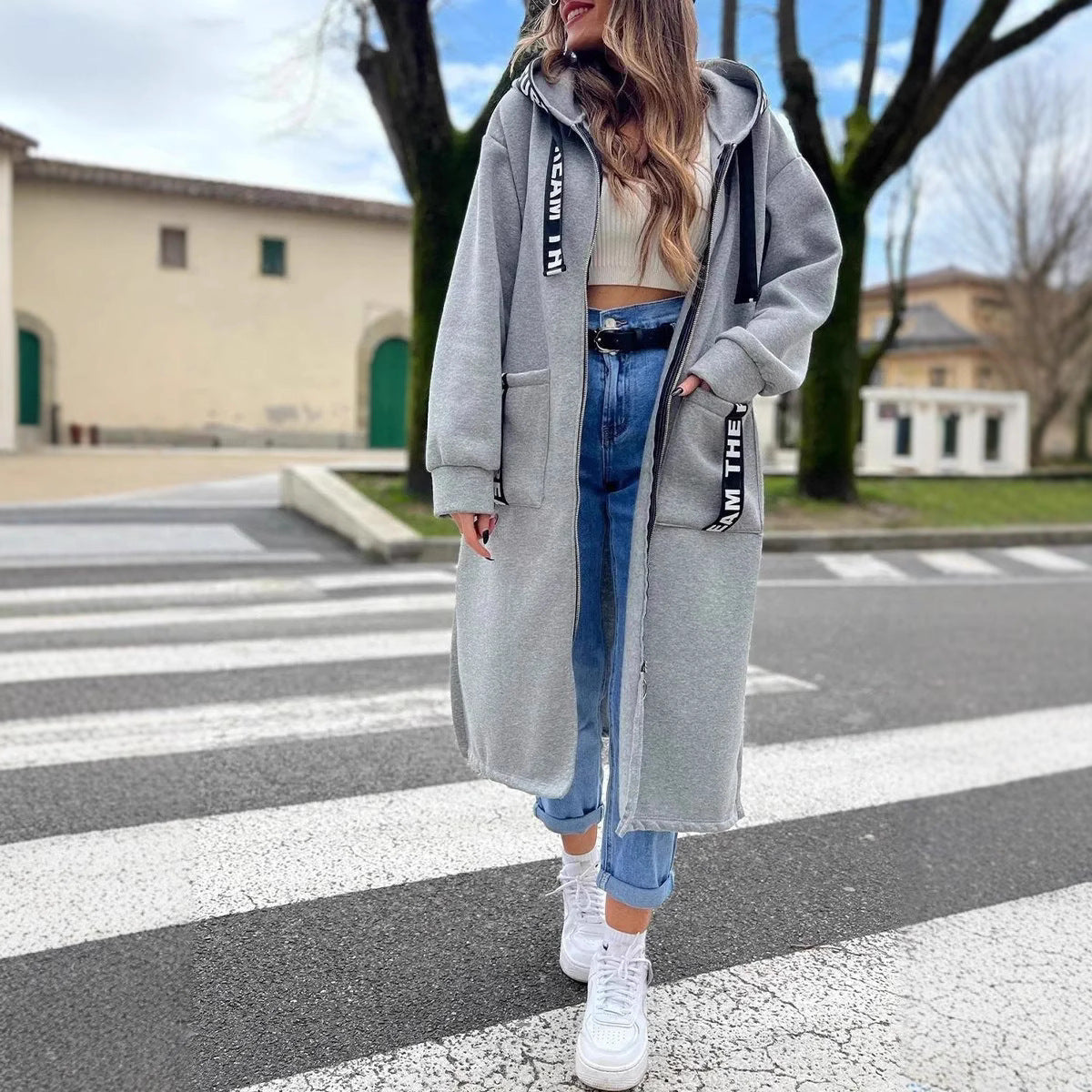 Louisa™ | Casual Lange Damesjas