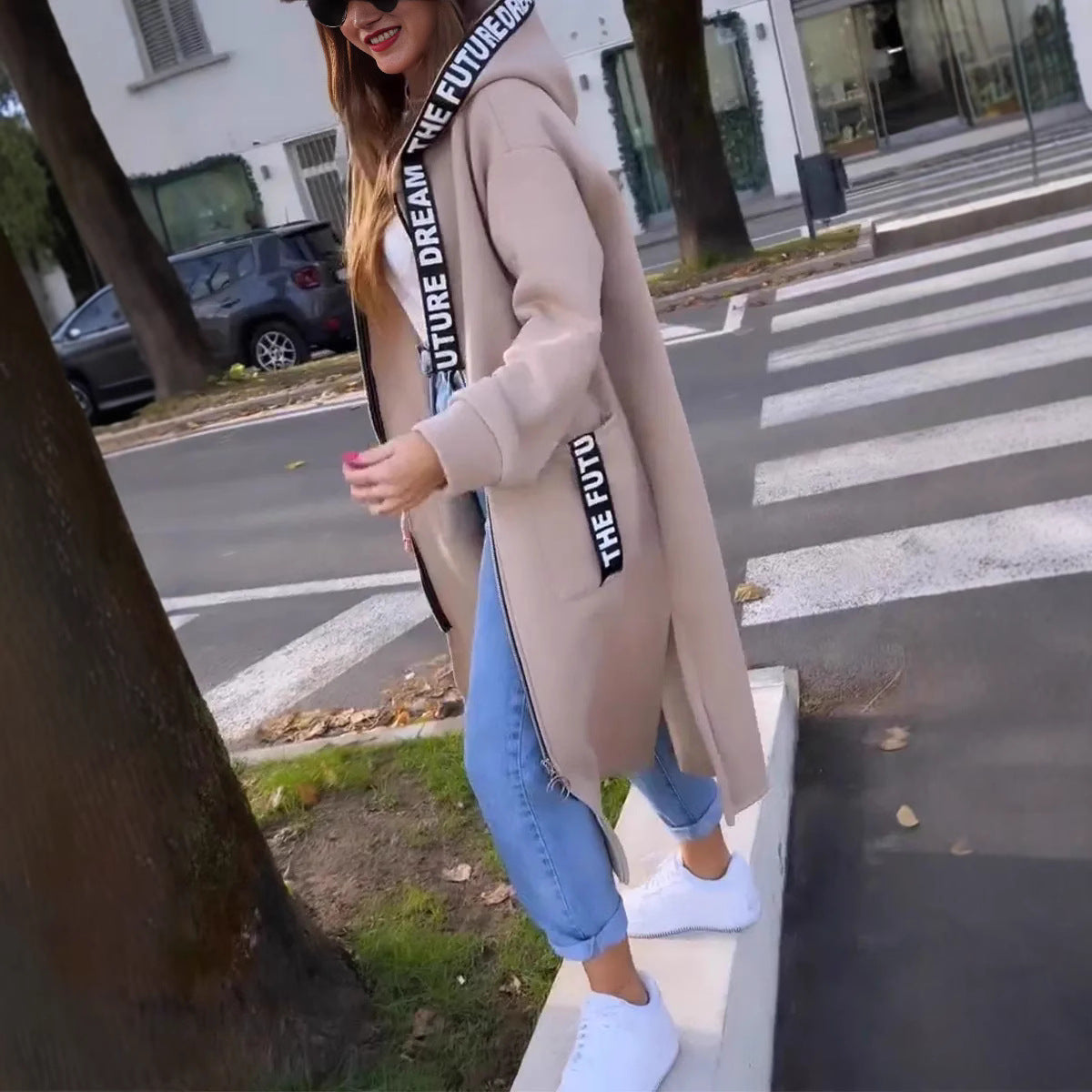 Louisa™ | Casual Lange Damesjas