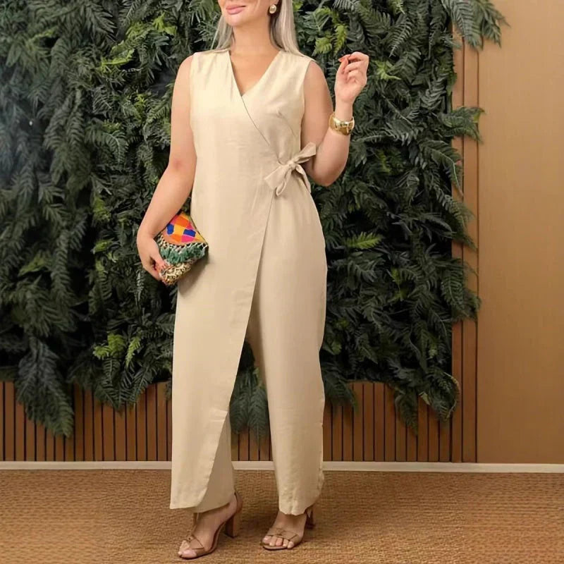 Lilianna™ | Stijlvolle overslag-jumpsuit