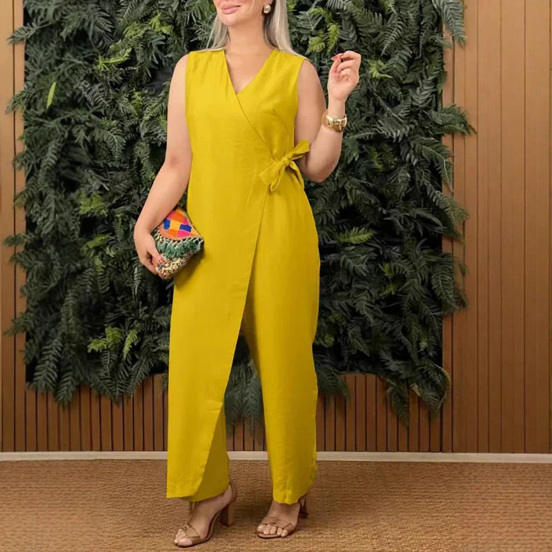 Lilianna™ | Stijlvolle overslag-jumpsuit