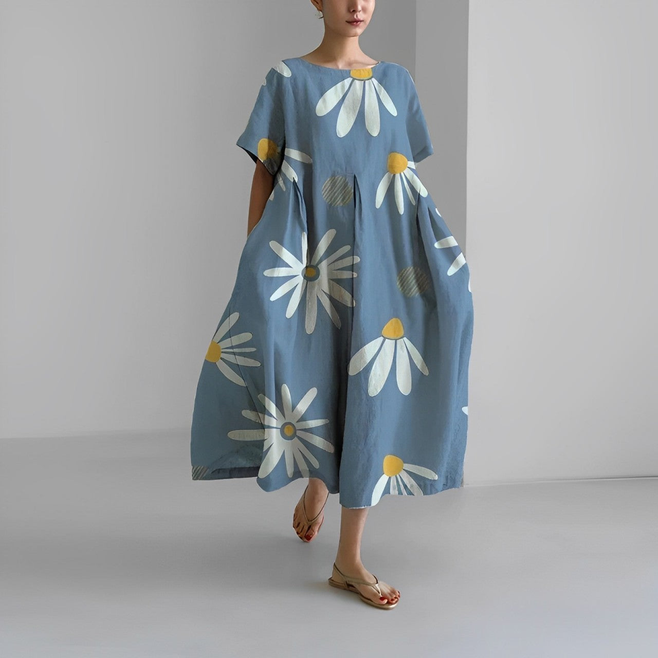 Amelia™ | Bohemien bloemenjurk